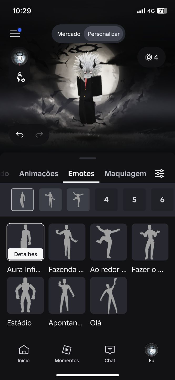 Conta No Roblox. Várias skins e passes