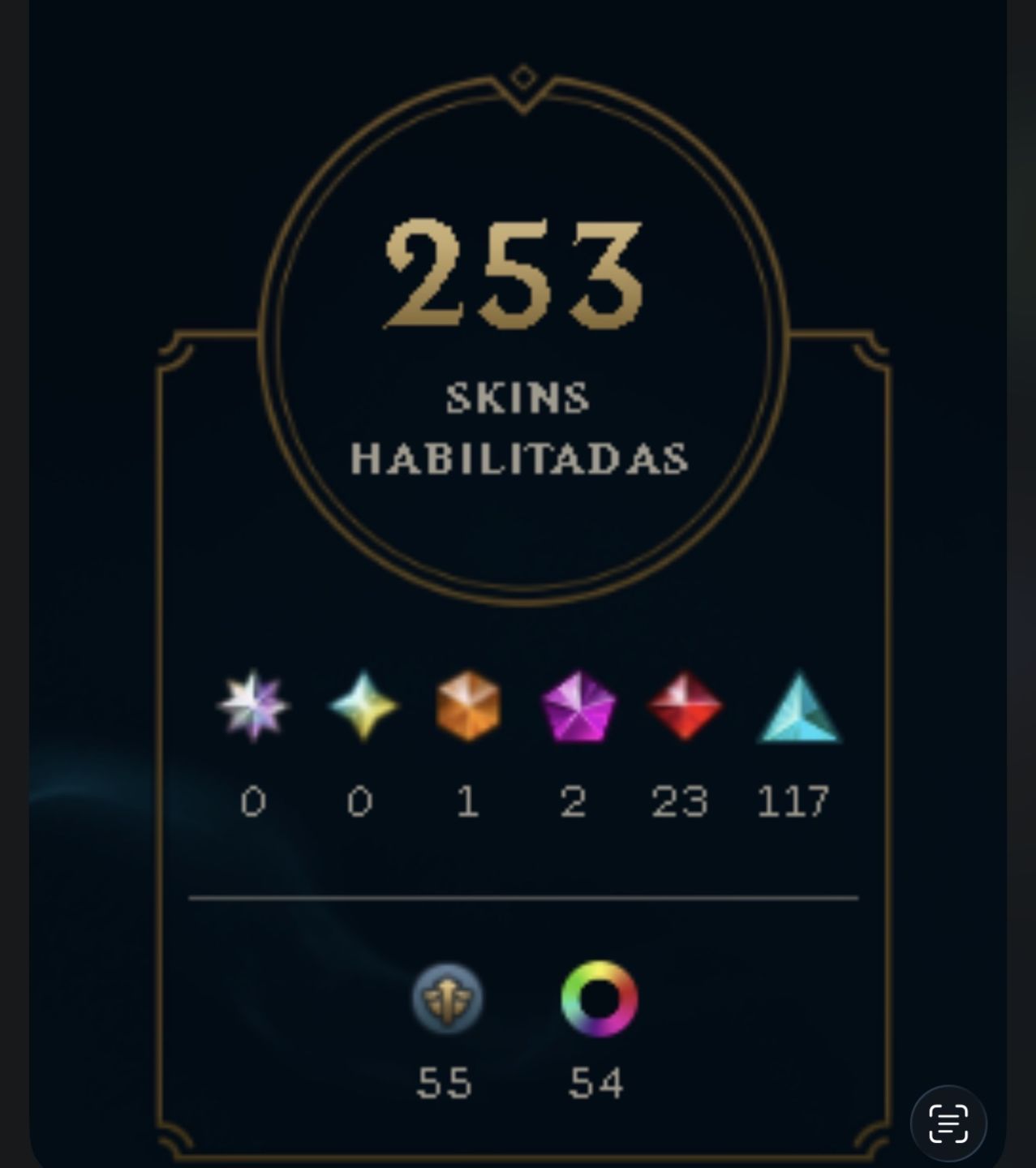 Conta de lol Diamante 1 - 75 pdl na flex e Diamante 2 - 45 Pdl na Solo Duo