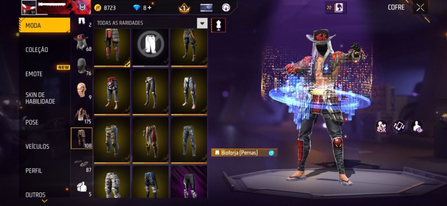 CONTA FREE FIRE 7 ANOS(Negociável)