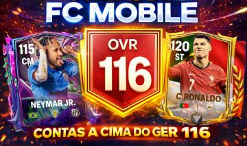 (MAIS VENDIDO) EA FC - FIFA (MOBILE) GER 118 , 119 , 120 e 121