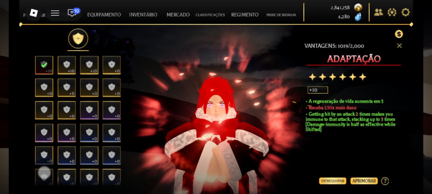 CONTA DE ROBLOX MUITO BOA DIVERSAS COISAS FOCADA EM AOTR E OUTROS