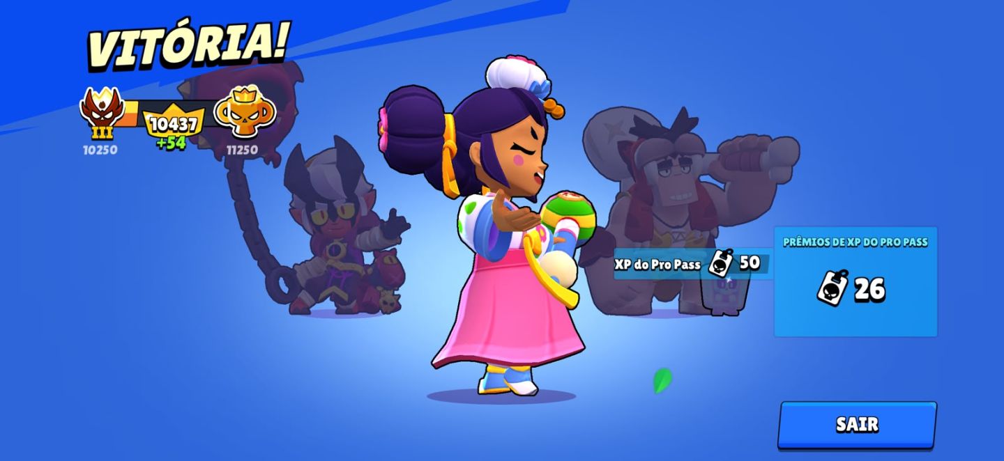 Conta Brawl 100k mestres 3 com matcherino e 8 ranks 35