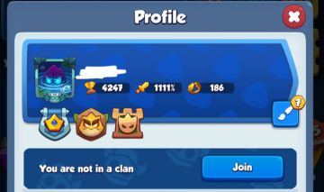 CONTA RUSH ROYALE ÓTIMA PARA NOVOS JOGADORES.