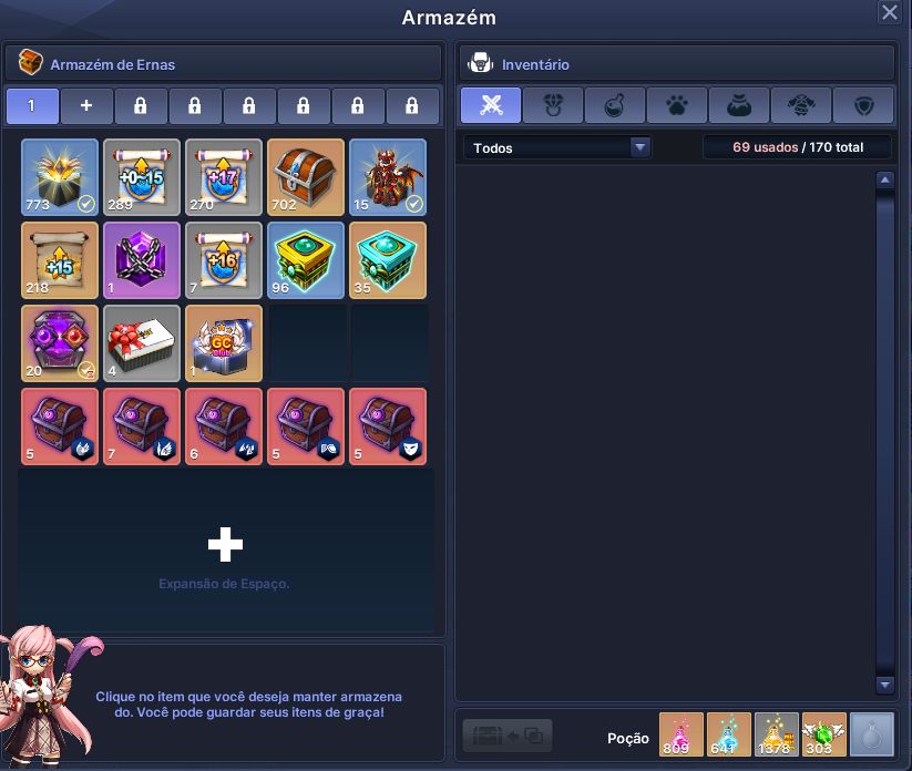 Conta Grand Chase Plataforma Steam Chase Level: 472 8 Char 1KK+