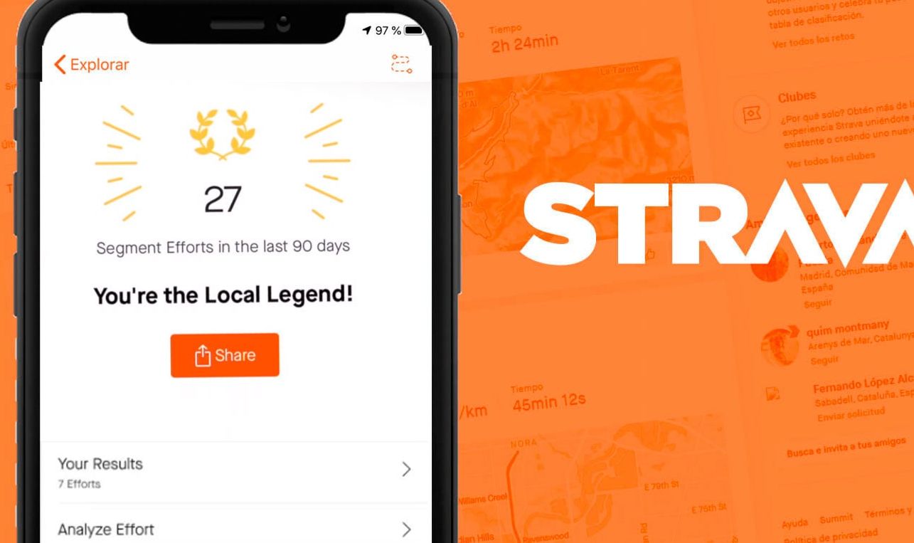 Strava premium + entega rápida