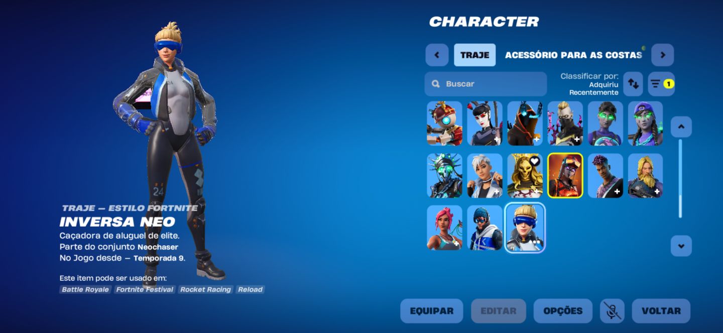 CONTA FORTNITE | SALVE O MUNDO AFK + NEO VERSA + VARINHA ESTELAR + BMW |
