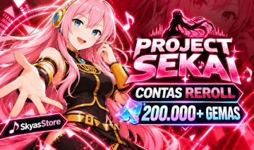 198.000+ GEMAS | PROJECT SEKAI COLORFUL STAGE | CONTAS REROLL | GLOBAL