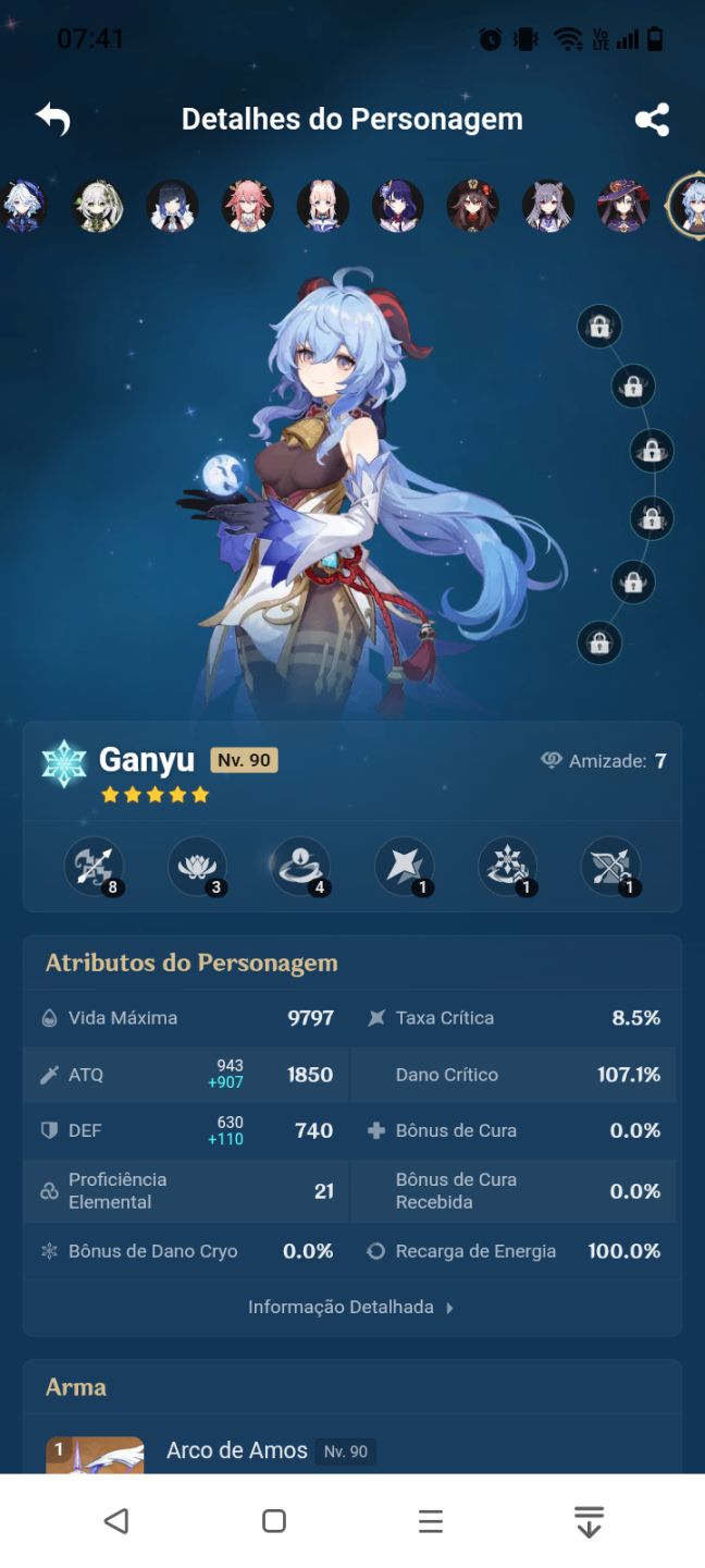 Conta Genshin