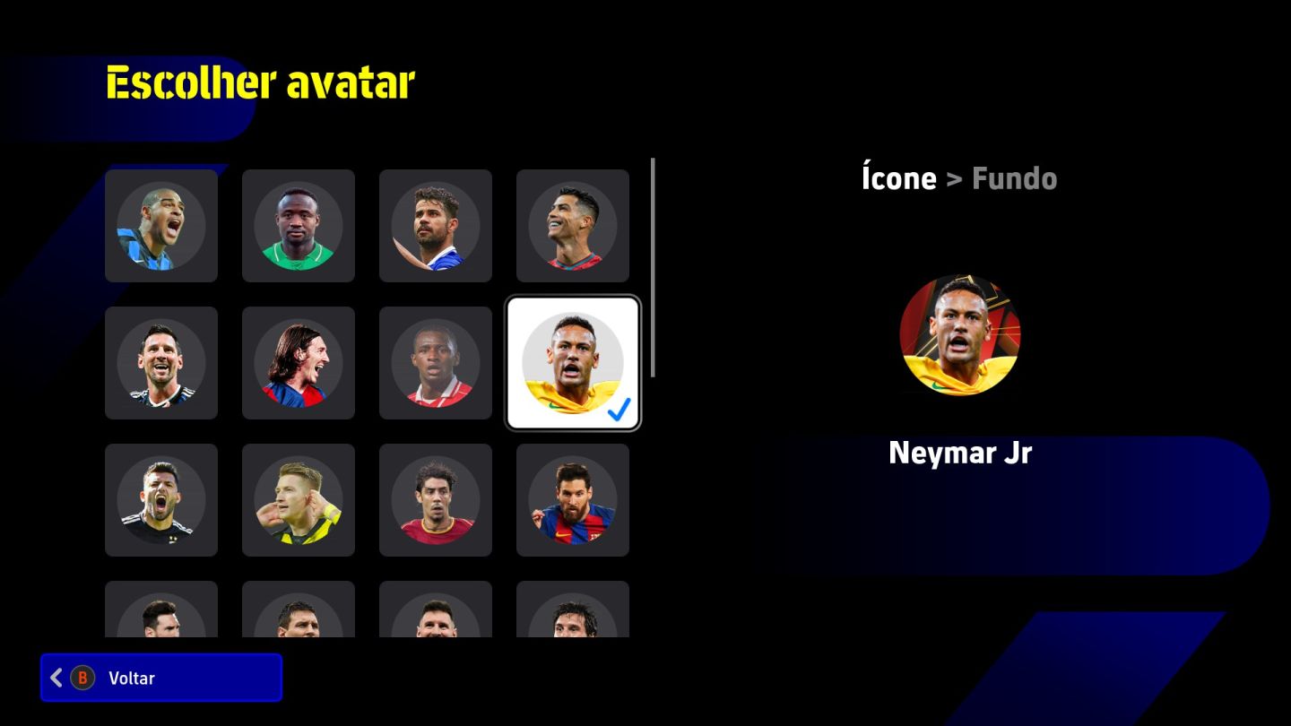 Conta eFootboll (steam) muitos jogadores meta