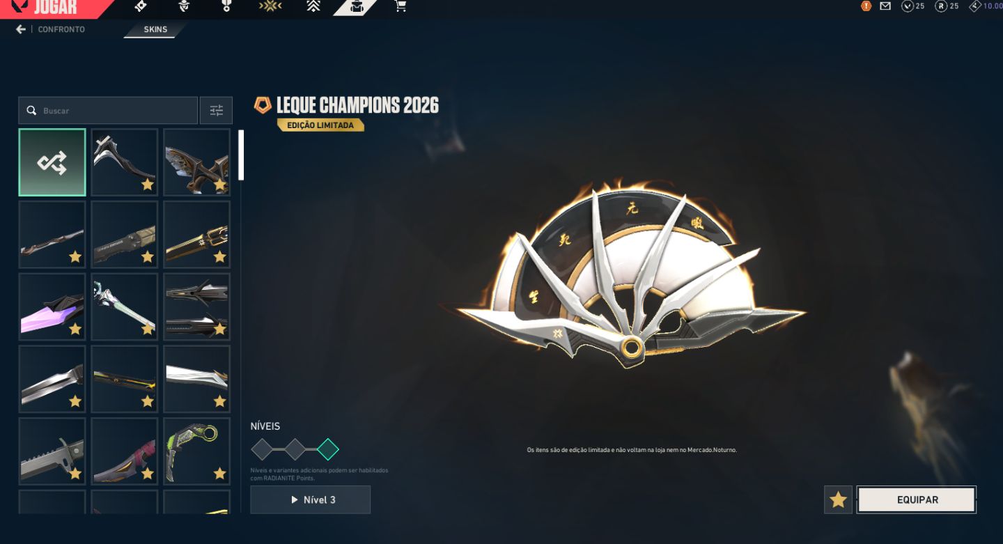 CONTA VALORANT RADIANTE 4 CHAMPIONS 7MIL GASTOS