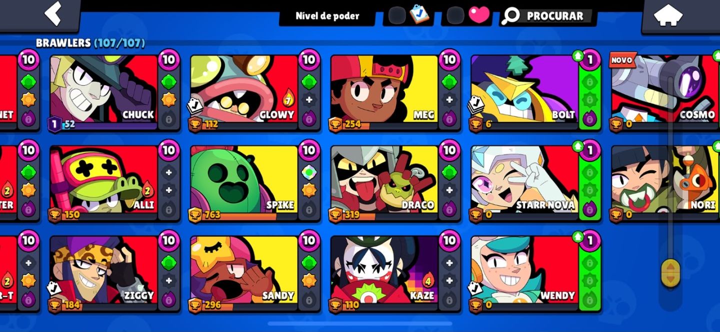 CONTA BRAWL STARS À VENDA 93K TROFÉUS!