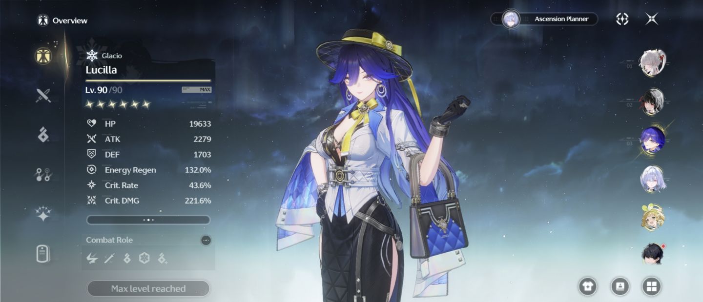 Wuthering Waves | Hiyuki S6 + Chisa + lucilla + mornye