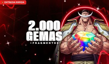 ONE PIECE BOUNTY RUSH (ANDROID) 2.000 DIAMANTES + 100 FRAGMENTOS