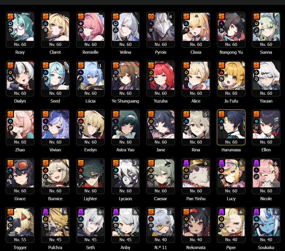 Conta com 27 limitados + varias skin e motores
