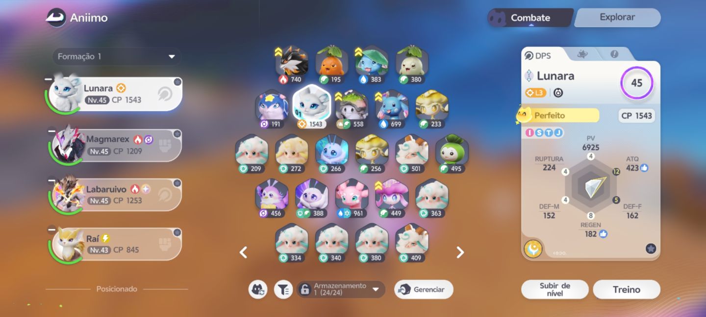 Conta de aniimo com 2 primas