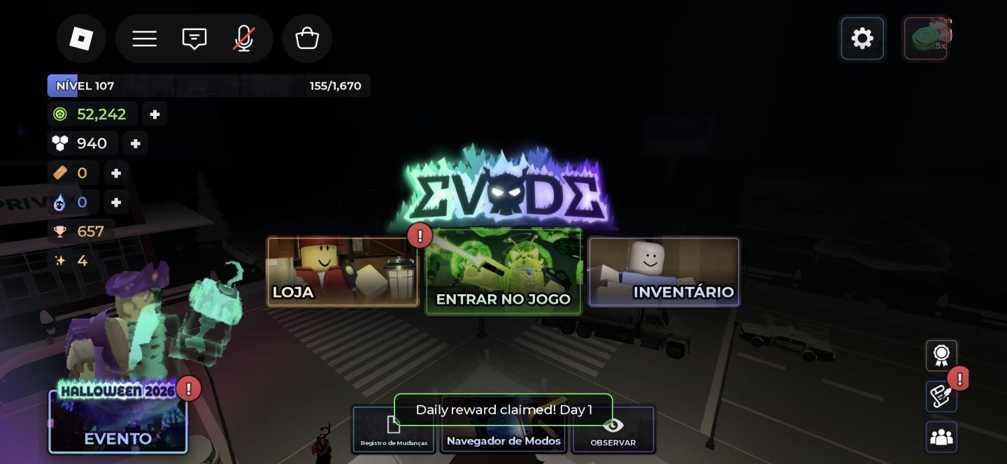 Conta de Roblox