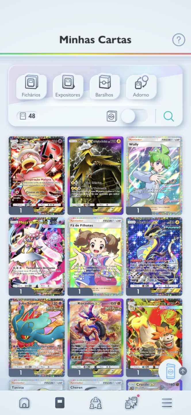 CONTA PREMIUM DE POKÉMON TCG POCKET - NÍVEL 58