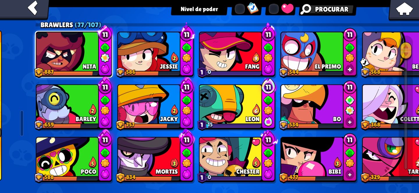 Conta 30k e 100 gemas