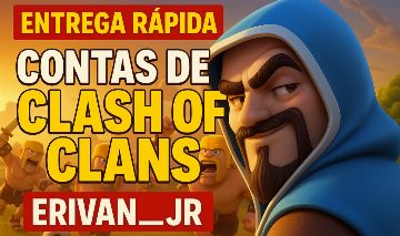 [PROMO] CONTAS CLASH OF CLANS FULL ACESSO | CONTAS RUSHADAS! MENOR PREÇO DA GG!!
