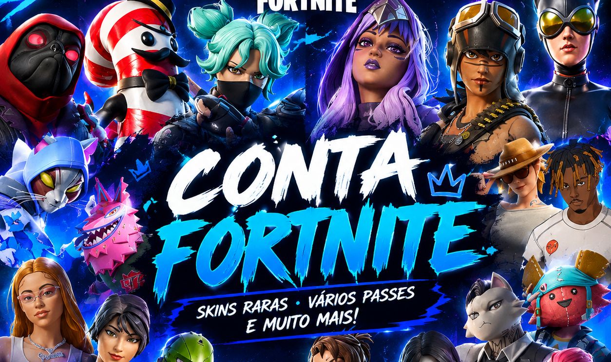 CONTA FORTNITE NV 2.149 COM 153 skins