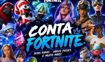 CONTA FORTNITE NV 2.149 COM 153 skins