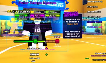 Conta roblox com dois estilos secretos no volleybol legends + Clover origin