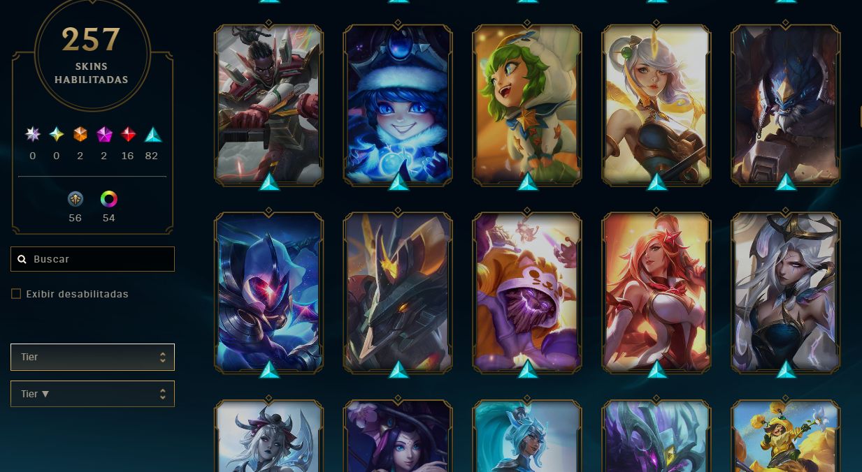 CONTA LEAGUE OF LEGENDS - 218 SKIN - ULTIMATES/MITICAS/LENDARIAS - FULL ACESSO