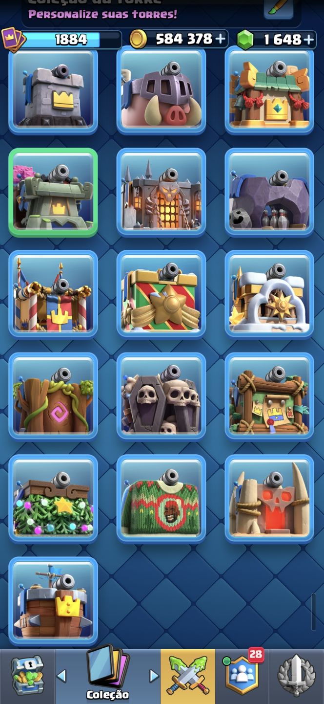Conta Lv16 Clash Royale