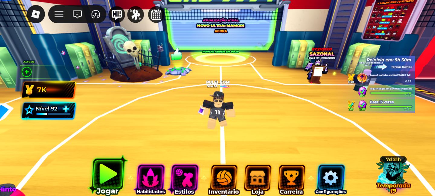 Volleyball Legends Lv. 92 + Fisch Lv. 1000 | Sanju, Mamori e Kazana OG