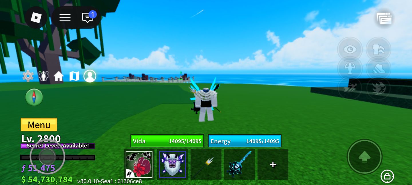 CONTA DE BLOX FRUITS A MELHOR CONTA DE YETI RUNIC E UPADA