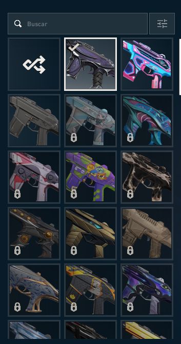 Conta de valorant com diversas skins