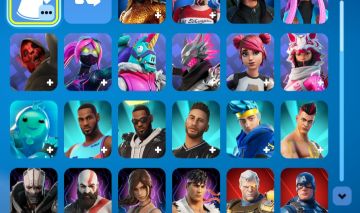 Conta Fortnite antiga cheia de skins lendarias e exclusivas