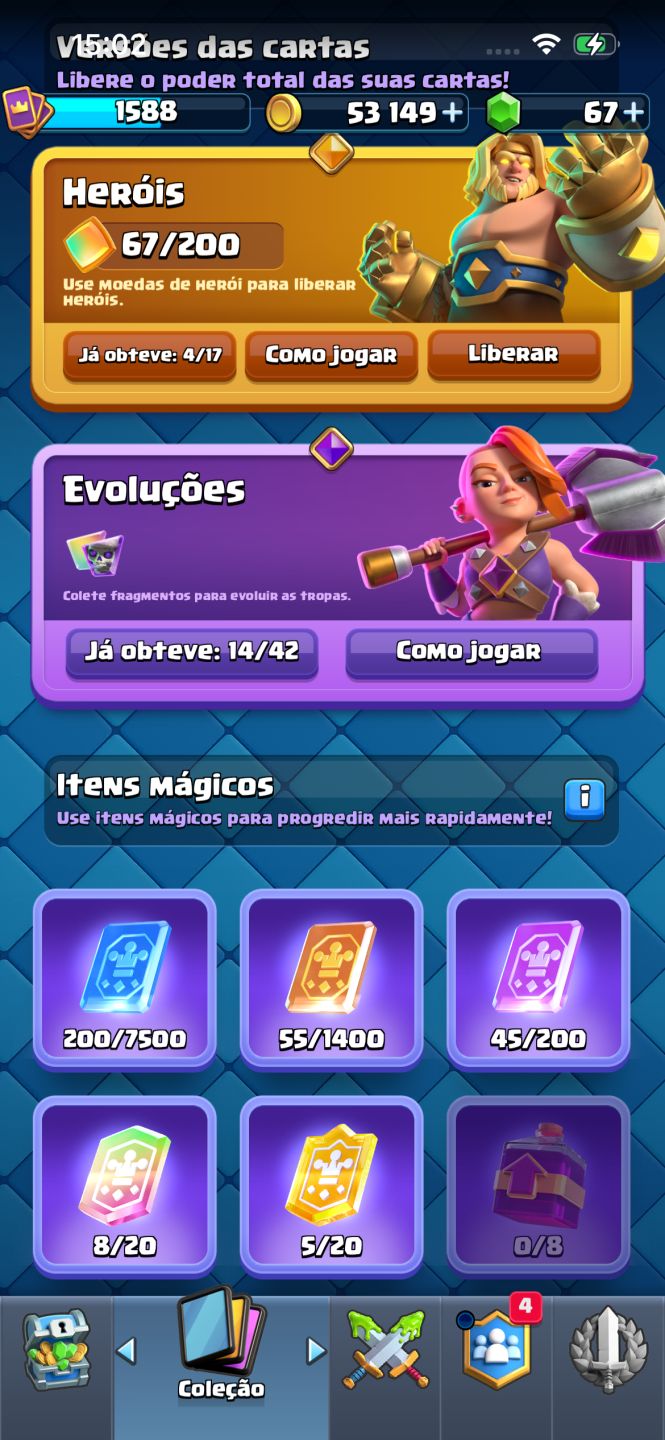 Conta Clash royale +2 BRINDES (Leia a descrição)