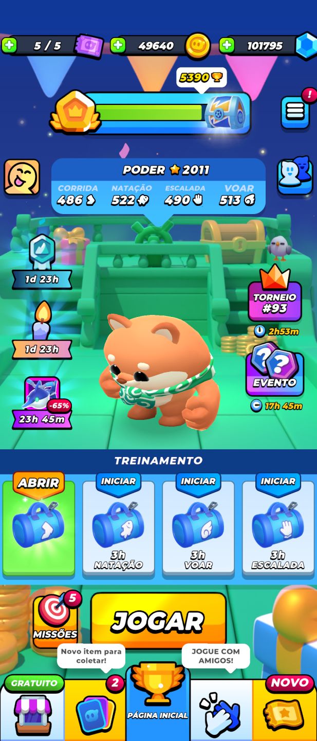 CONTAS POCKET CHAMPS | 500K GEMAS + 500K OURO + PASSE ATIVO!