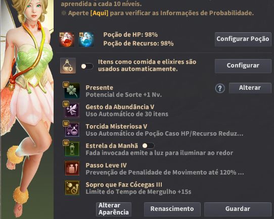 CONTA BLACK DESERT FULL P2W 404 PA 487 DP