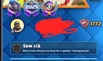 Conta Clash Royale 9 anos de jogo 13,5k de troféus