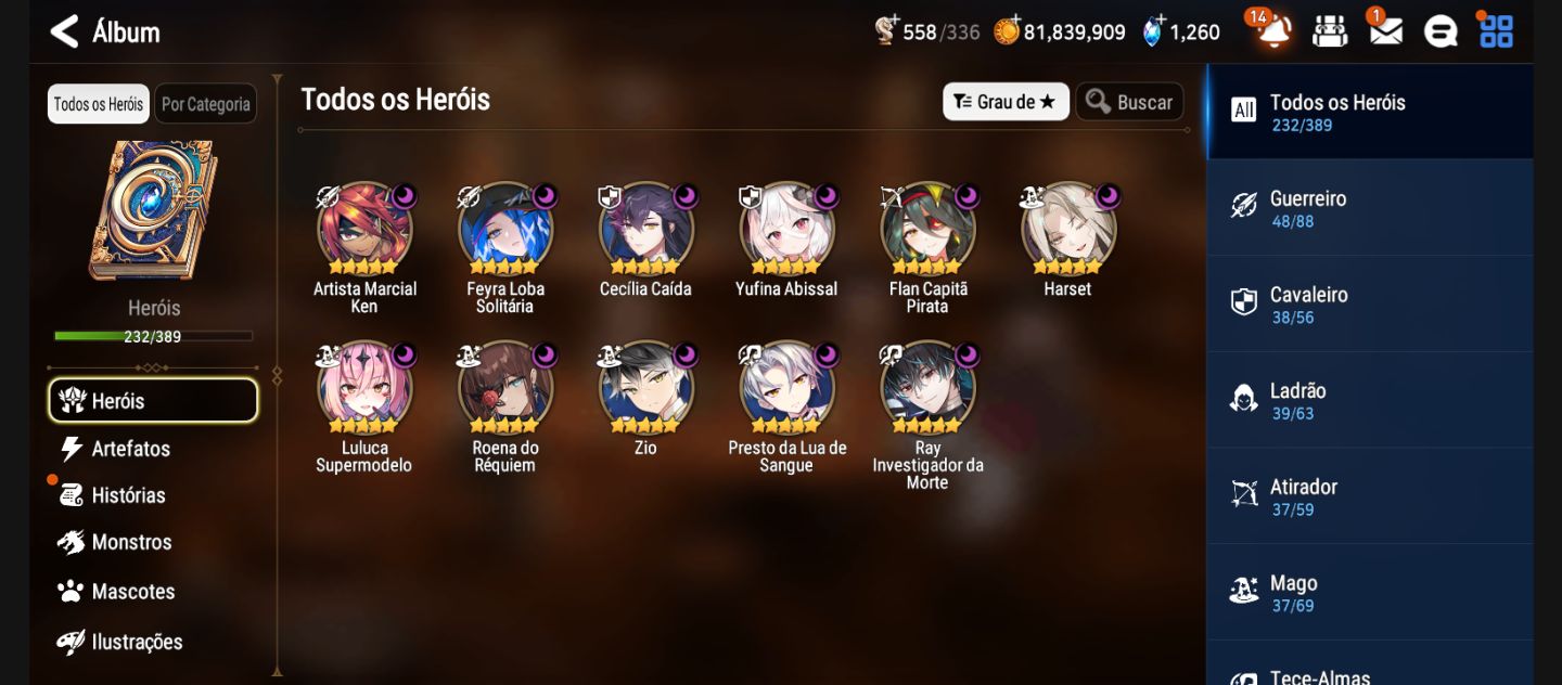 EPIC SEVEN - Conta MID GAME
