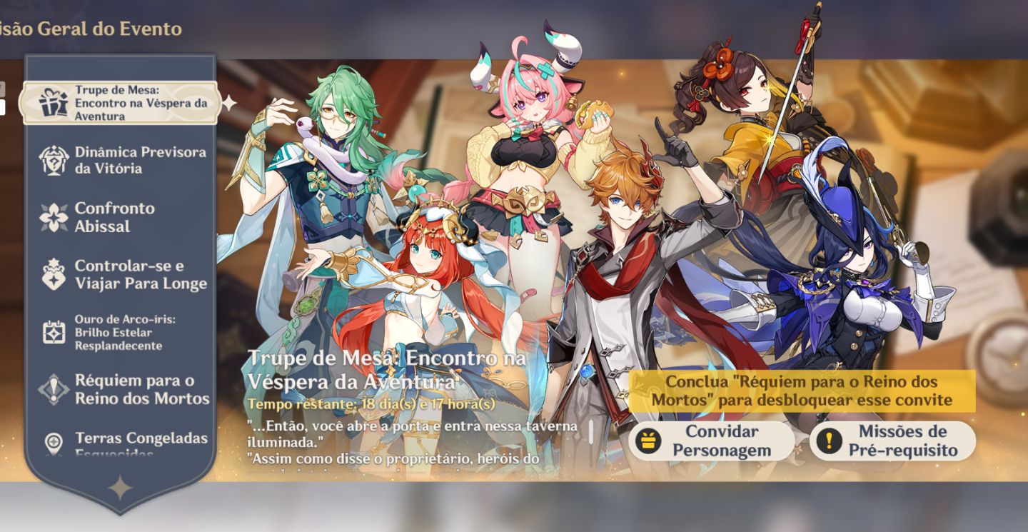 (PROMOÇÃO) CONTA GENSHIN 43 CHAR 5 STAR | 31 ARMASS | AR 60 IMPERDÍVEL
