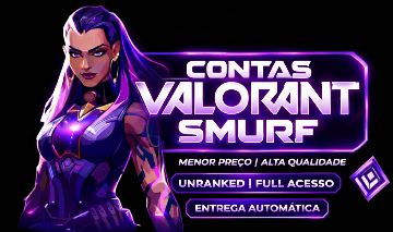 [ VALORANT ] Contas Unranked, Iniciantes e LowElo Frescas