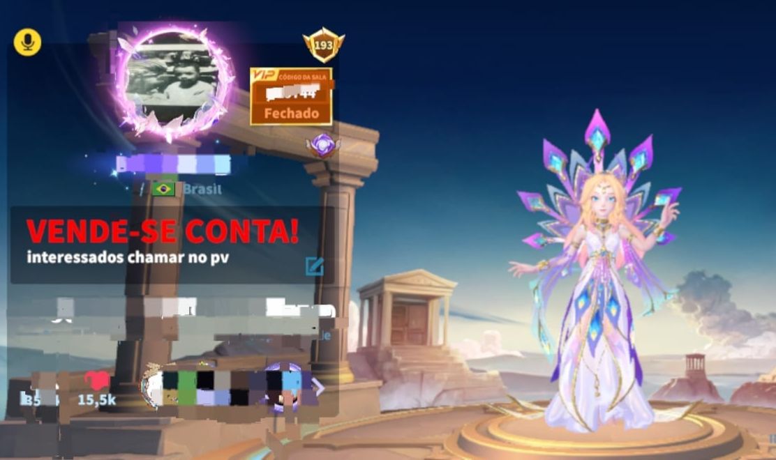 CONTA SUPER SUS RARA | 608 ITENS + 49 MÍSTICOS + 192 LENDÁRIOS