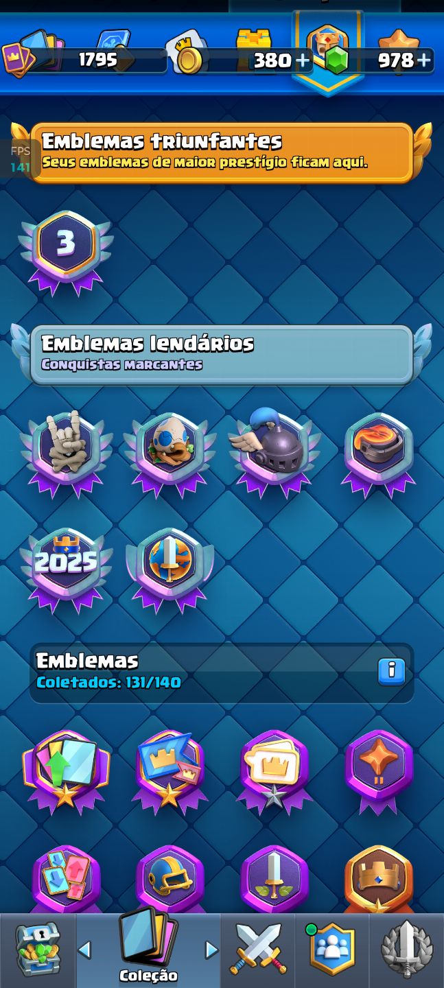 Conta Clash Royale level máximo