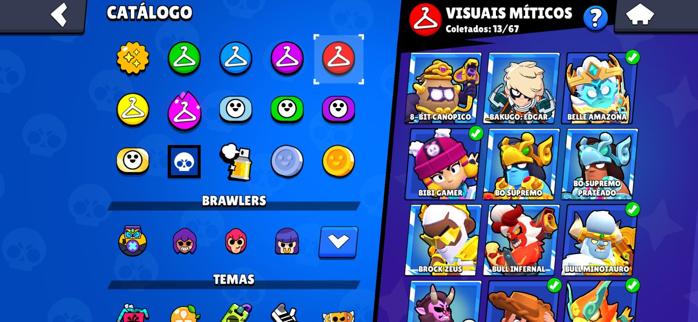 CONTA DE BRAWLS STARS 2018 (TODOS PRO PASSE)LEIA A DESCRIÇÃO +CLASH ROYALE