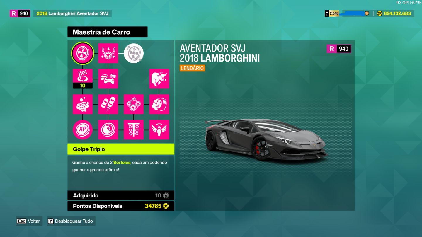 CONTA FORZA HORIZON 6 COMPLETA | NÍVEL 2500 | 800M + TODOS OS CARROS