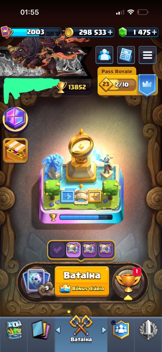 CONTA CLASH ROYALE COM 70 CARTAS LEVEL MÁXIMO, PRA SAIR RÁPIDO!