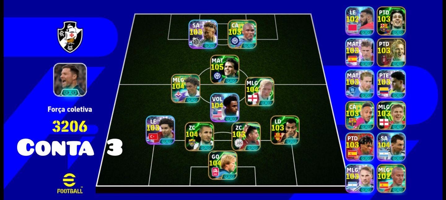 CONTAS DE EFOOTBALL UPADAS | COM ÉPICOS E PREÇOS ACESSÍVEIS!