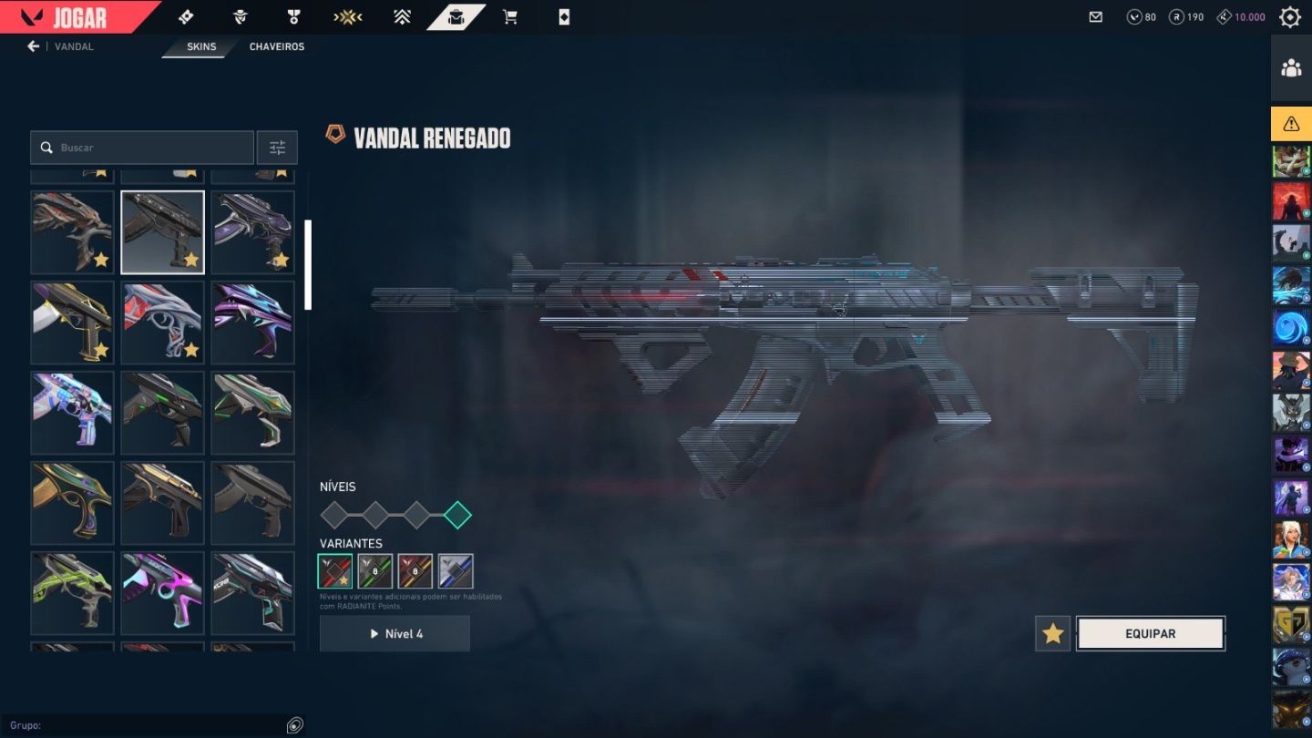 CONTA DE VALORANT EX RADIANTE 5K+ GASTO