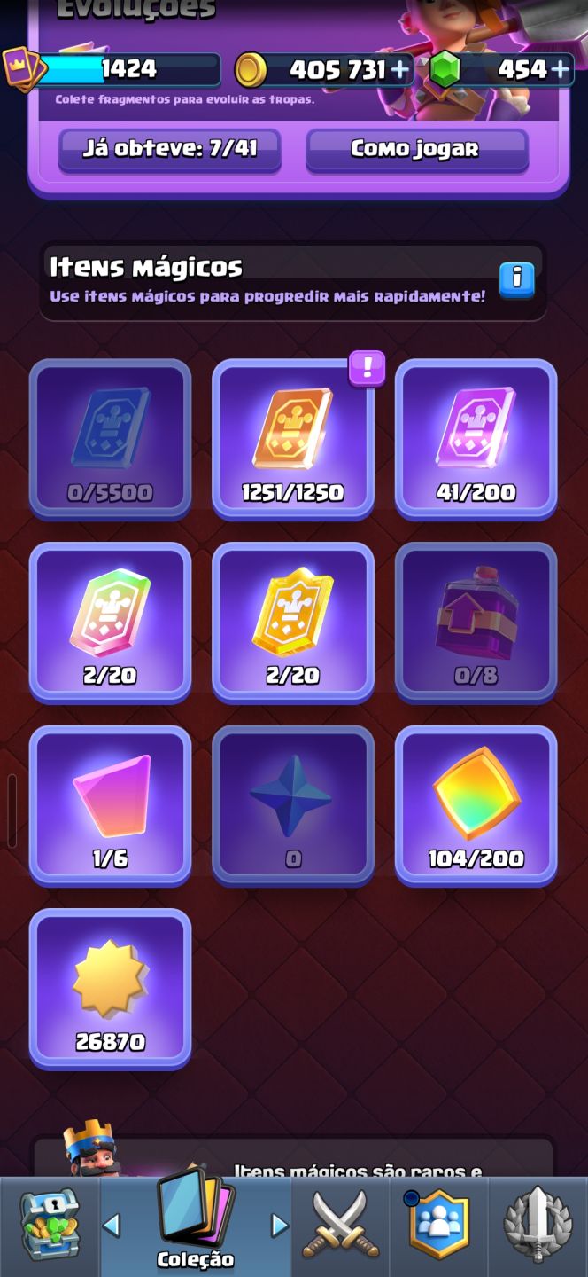 Conta da supercell gemada SKINS MUITO RARAS