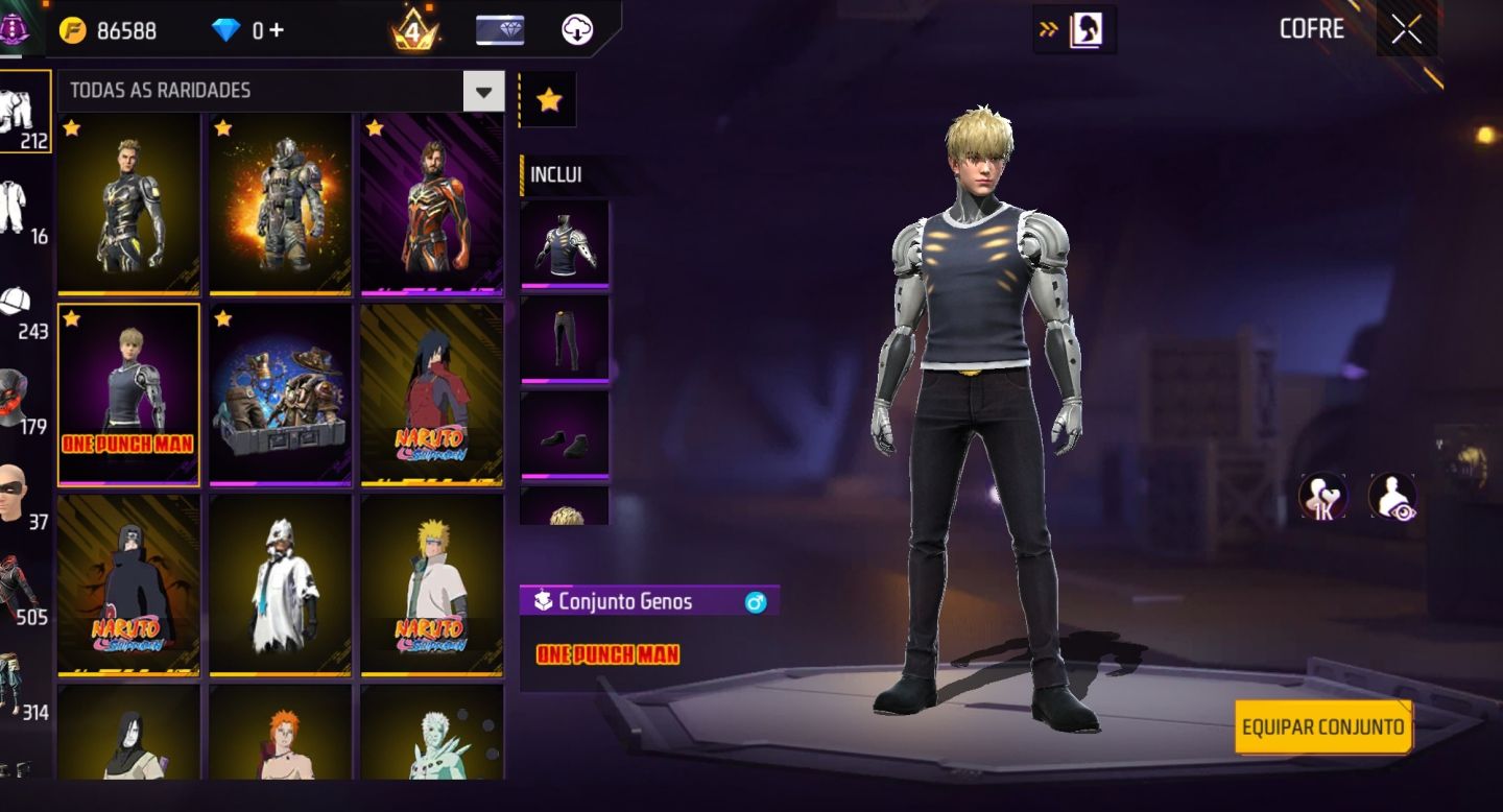Conta de free fire antiga e gemadona com passes antigos
