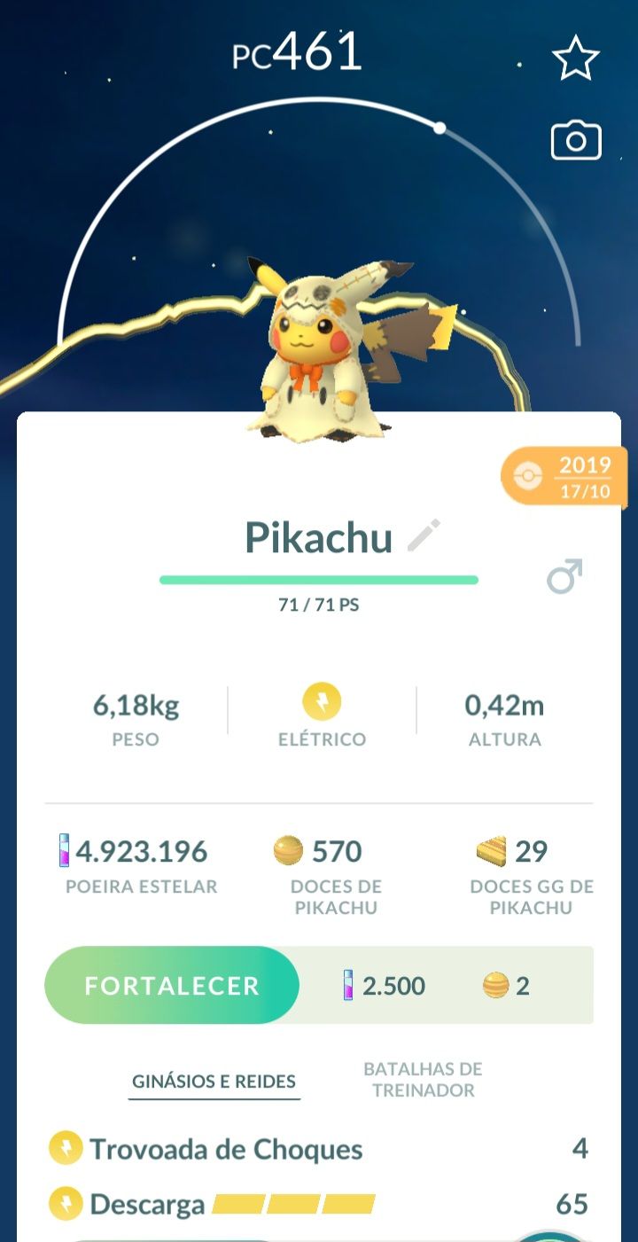 POKEMÓN GO: Lendários , Gigamax, Brilhantes, Eventos, Regionais - ETC... ESCOLHA