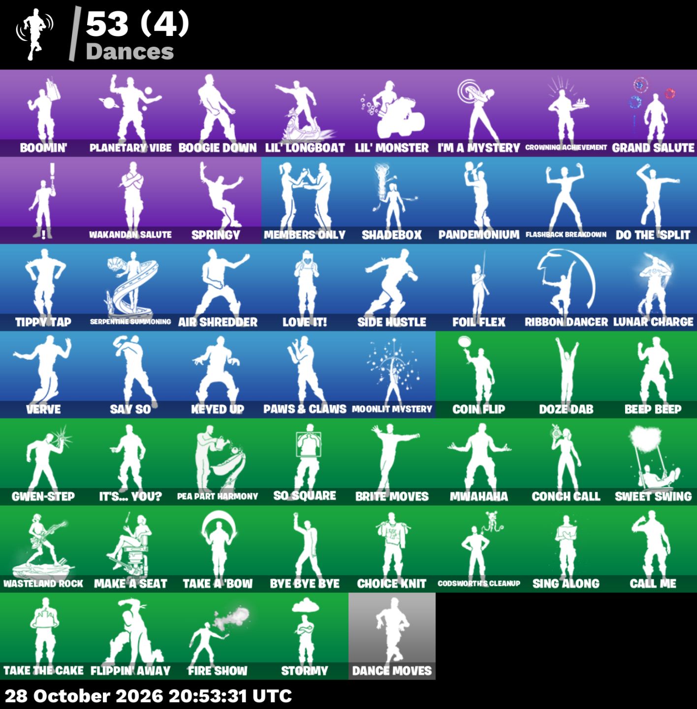 Conta de Fortnite com 119 Skins / Midas / Deadpool / Iris / Mulher Hulk / 650 V